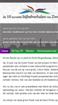 Mobile Screenshot of de10mooistebijbelverhalenvanzwolle.nl